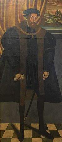 Císař Ferdinand I. Habsburský (bez rámu)