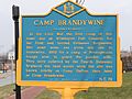 Camp Brandywine Historic Marker