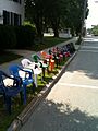 Clam Festival chairs