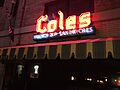 Cole's sign night