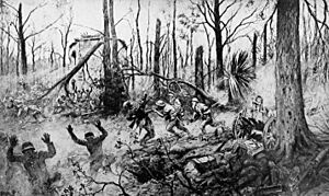Collier's 1921 World War - Marines in Belleau Wood by Georges Scott