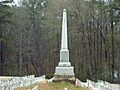 Confederate memorial, Camden Cemetery, Camden, Arkansas