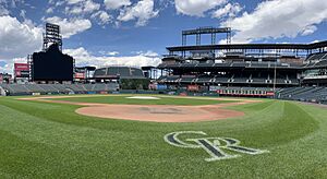 Coors Field panorama 2022