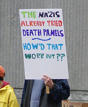 Death Panel protest sign 2 cropped