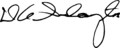 Deke Slayton signature