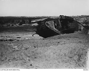 Disabled Tank Gaza 1917