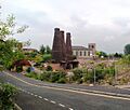Disused Bottle ovens of Acme Marls on Bourne's Bank, Burslem