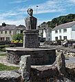 Dylan Thomas Bust, Laugharne