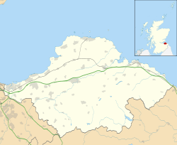 Barnes castle is located in East Lothian