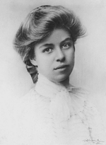 Eleanor Roosevelt in school portrait