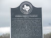 Ernest O. Thompson historical marker IMG 6809
