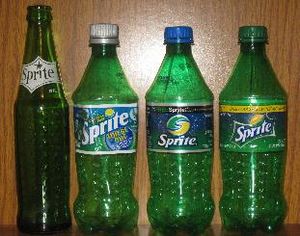 Evolution of Sprite Bottles