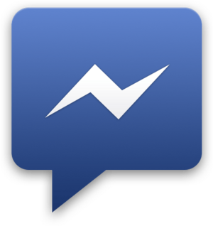 Facebook Messenger logo 2011