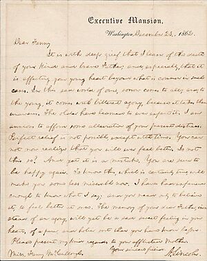 Fanny McCullough Letter