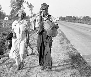Farm workers, Crittenden County, Arkansas