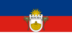 Flag of Rocha Department