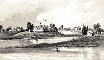 Fort Dearborn 1831 Kinzie.jpg