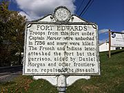 Fort Edwards Historical Marker Capon Bridge WV 2014 10 05 02