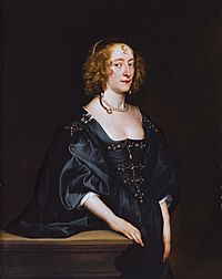Frances Devereux, by Anthony van Dyck