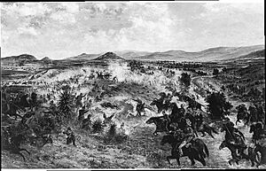 Francisco de P. Mendoza, Batalla de Miahuatlán, 1906.