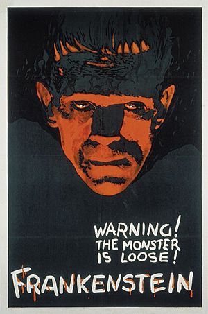 Frankenstein (1931 teaser poster - Style B)