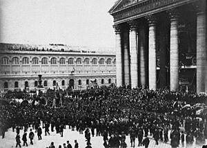 Funérailles nationales de Victor Hugo - Translation du corps au Panthéon