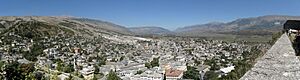 Gjirokaster, panorama