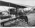 Glenn L. Martin in pusher-biplane