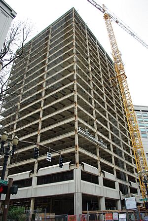 Green Wyatt Federal Building renovation April 2011 - Portland, Oregon