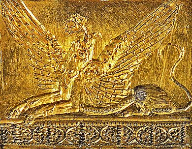 Griffin, Golden Seal from Pylos