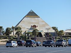 Hard Rock Cafe pyramid in Myrtle Beach