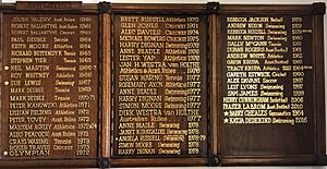 Honour Board Ironside SS, right panel