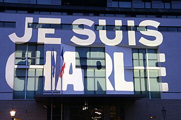 Je Suis Charlie - Französische Botschaft Berlin 2