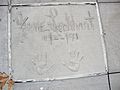 June Lockhart (handprints in cement)