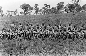King's African Rifles near Mssindyi, September 1917