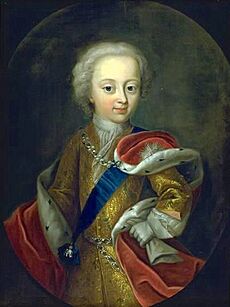 King Frederik V denmark as a child.