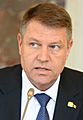 Klaus Iohannis at EPP Summit, March 2015, Brussels (cropped)