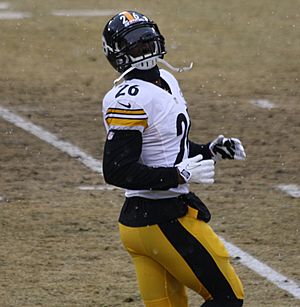 LeVeon Bell 26 practicing 2013