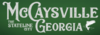 Official logo of McCaysville, Georgia