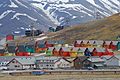 Longyearbyen colourful homes