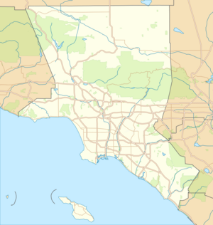 Map of Los Angeles Metropolitan Area