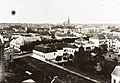 Magyar Királyság, Eszék látképe, háttérben a Szent Péter és Pál székesegyház. Fortepan 86972
