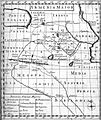 Map of Armenia during Middle Ages, 1736