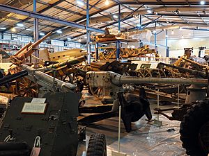 Military aircraft and equipment at the Treloar Technology Centre September 2016