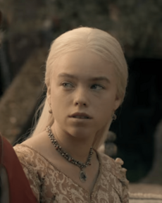 Milly Alcock as Princess Rhaenyra Targaryen HotD