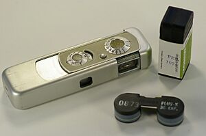 Minox IIIs with film