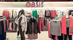 Oasis, Debenhams, Sutton, Surrey, London