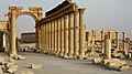 Palmyra, Syria, Monumental Arch and Columns