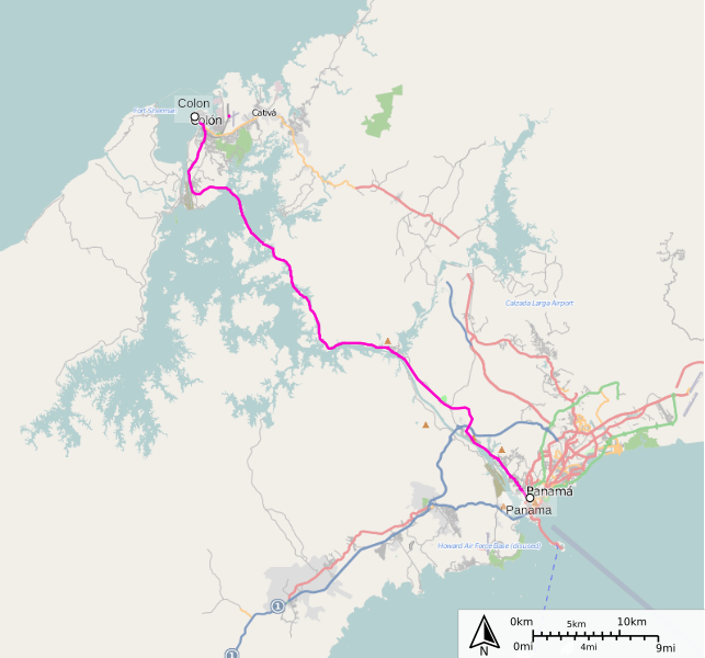 Panama Canal Railway
