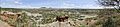 Panoramic view of Olduvai Gorge